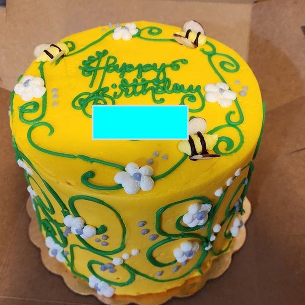 European Bakery - How the cake actually looked like compared to their website. Still pretty though! - Bakeries Near Me - Falmouth, Maine European Bakery - How the cake actually looked like compared to their website. Still pretty though! - Bakeries Near Me - Falmouth, Maine