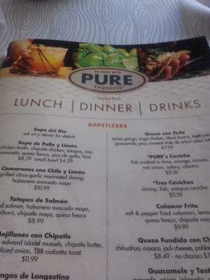 Menu photo 7 Pure Taqueria Atlanta, GA Menu photo 7 Pure Taqueria Atlanta, GA