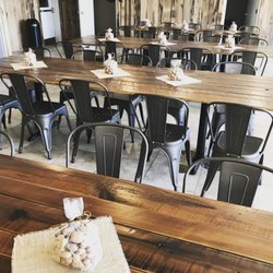The Urban Squirrel - Meeting space!  We have 5 tables...10 chairs per table....50 persons