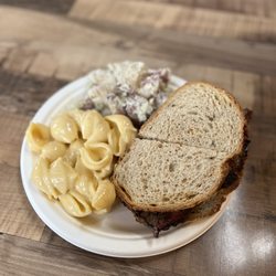 Buckshot Honey - Dave's Way Smoked Brisket Sandwich