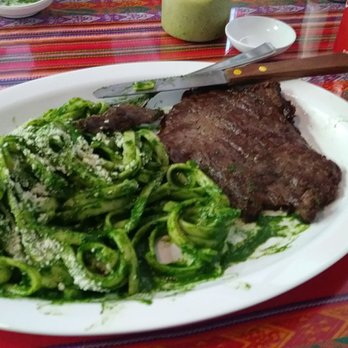 Sabor a Peru - Tallarin Verde con carne so good - Peruvian Near Me - Covina, California Sabor a Peru - Tallarin Verde con carne so good - Peruvian Near Me - Covina, California