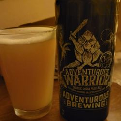 Adventurous Brewing - The Adventurous Warrior Double IPA from Adventurous Brewing!