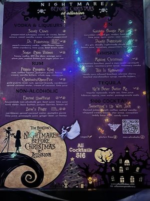 Menu photo 5 Allusion bar Colorado Springs, CO