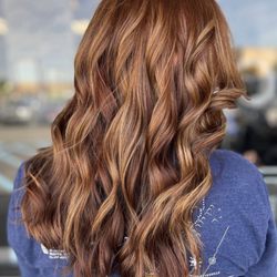 Hair We Are Salon - Copper balayage