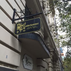 Wunderkammer - Wunderkammer sign out front