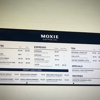 Moxie Coffee - Menu - Coffee Roasteries Near Me - Phoenix, Arizona