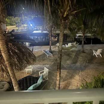 Lime Tree Bay Resort - Canal side lounge area - Resorts Near Me - Long Key, Florida