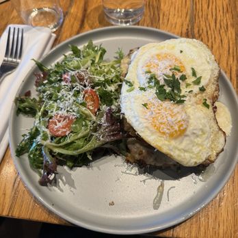 Whiskey Cake - Croque Madame-It - New American Near Me - San Antonio, Texas