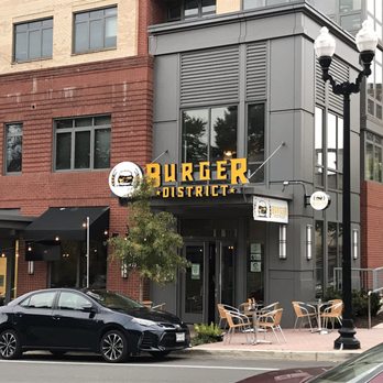Burger District  - Storefront/Exterior - Burgers Near Me - Arlington, Virginia