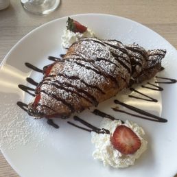 Strawberry croissant