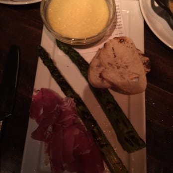 Mesa - Asparagus with Parmesan custard - Lounges Near Me - Costa Mesa, California Mesa - Asparagus with Parmesan custard - Lounges Near Me - Costa Mesa, California