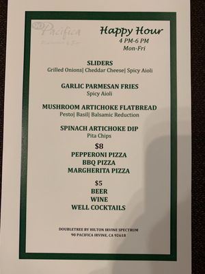 Menu photo 5 90 Pacifica Irvine, CA Menu photo 5 90 Pacifica Irvine, CA