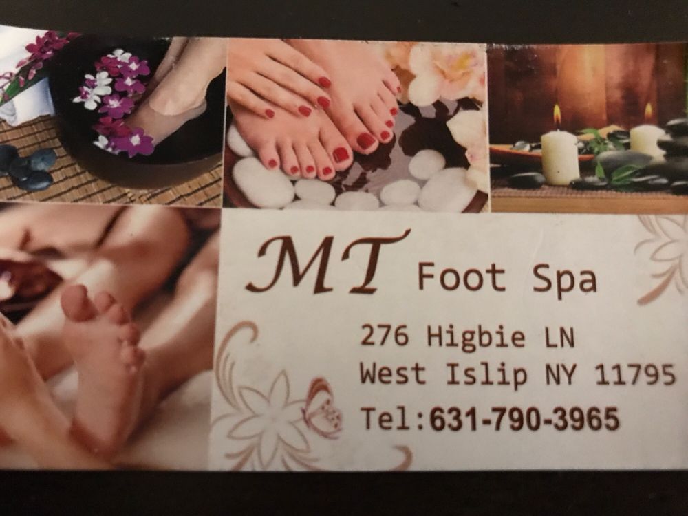MT FOOT SPA Beauty & Spas 276 Higbie Ln, West Islip, NY Phone
