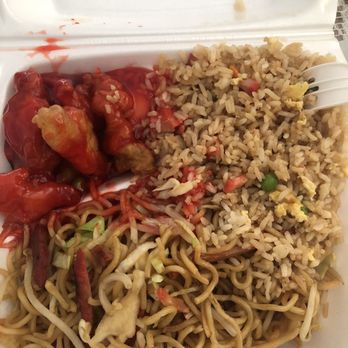China City Restaurant - Sweet and sour chicken with fried rice and BBQ pork chow mein - Chinese Near Me - Antioch, California China City Restaurant - Sweet and sour chicken with fried rice and BBQ pork chow mein - Chinese Near Me - Antioch, California