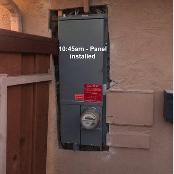 Blalock Electric & Solar - 10:45am - Panel complete - Solar Installation Near Me - Lake Elsinore, California Blalock Electric & Solar - 10:45am - Panel complete - Solar Installation Near Me - Lake Elsinore, California
