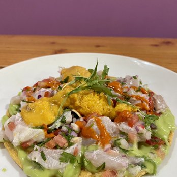 Holbox - Kanpachi & Uni Tostada - Latin American Near Me - Los Angeles, California