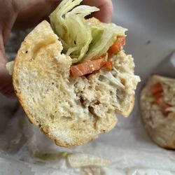 The Grille - Madison Square Garden - Chicken Cheesesteak sub with sharp provolone