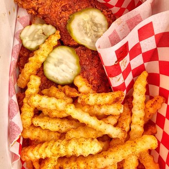 Howlin' Ray's - Leg and thigh with hot shake fries - Southern Near Me - Los Angeles, California
