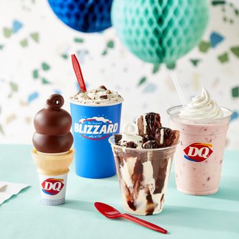 Dairy Queen Grill & Chill - three ice cream sundaes - Fast Food Near Me - Eagle River, Wisconsin Dairy Queen Grill & Chill - three ice cream sundaes - Fast Food Near Me - Eagle River, Wisconsin
