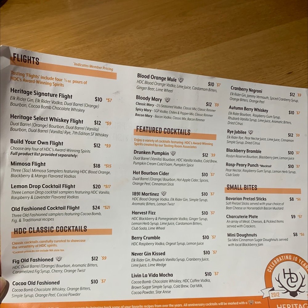 Heritage Distilling Co. Roslyn - Distilleries Near Me - Roslyn, Washington