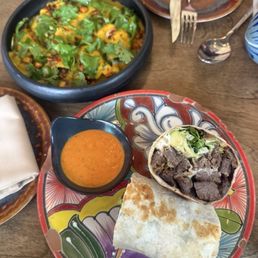 Aguachile, Steak Burrito Aguachile, Steak Burrito
