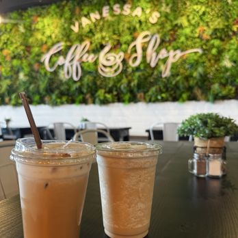 Vanessa’s Coffee Shop - Vanilla iced latte & frozen latte w caramel - Coffee & Tea Near Me - Kissimmee, Florida Vanessa’s Coffee Shop - Vanilla iced latte & frozen latte w caramel - Coffee & Tea Near Me - Kissimmee, Florida