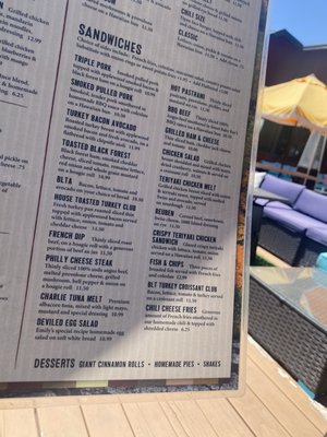 Menu photo 5 Fork & Spoon Mountain Center, CA