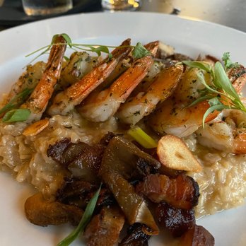 Soco Thornton Park - Basil Seared Shrimp and Pork Belly - Southern Near Me - Orlando, Florida Soco Thornton Park - Basil Seared Shrimp and Pork Belly - Southern Near Me - Orlando, Florida