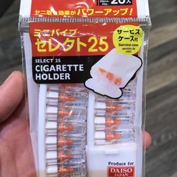 Cigarette attachment for nicotine & tar filter... great for anyone who's trying to quit or taper down! Wow!!