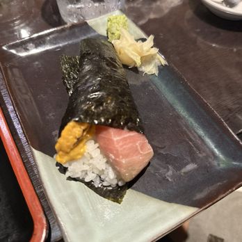 Kappo Irifune - Uni toro handroll - Sushi Bars Near Me - Torrance, California
