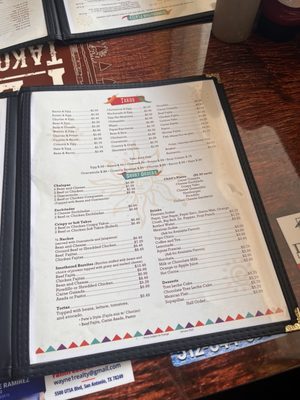 Menu photo 3 Pete's Tako House San Antonio, TX