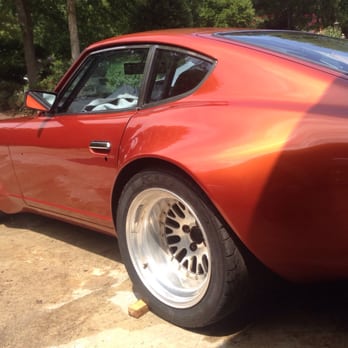 A Plus Collision - 71 Datsun 240z body and paint by A+ Collision. This paint job is 10 yrs old and sat outside a lot and still looks this good! - Body Shops Near Me - Anderson, South Carolina A Plus Collision - 71 Datsun 240z body and paint by A+ Collision. This paint job is 10 yrs old and sat outside a lot and still looks this good! - Body Shops Near Me - Anderson, South Carolina
