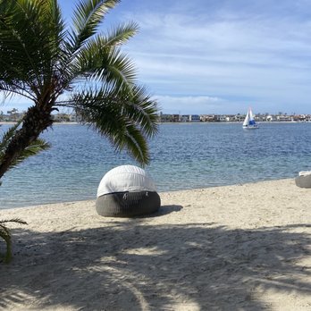 Bahia Resort Hotel - Our room view - San Diego, CA