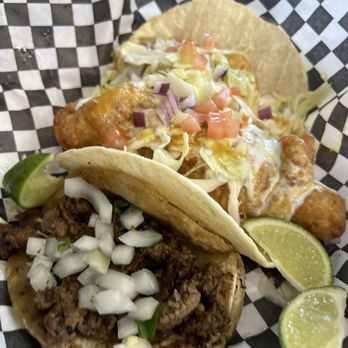 Dia De Los Pescados - Asada Taco Fish Taco Shrimp Taco - Food Trucks Near Me - El Paso, Texas