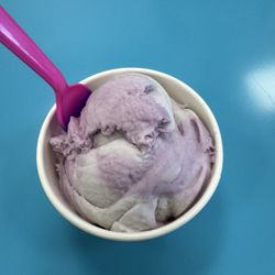 Dairy free lavender ice cream