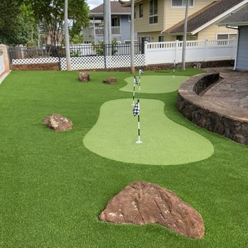Innovative Turf Solutions - Another angle from backyard - Artificial Turf Near Me