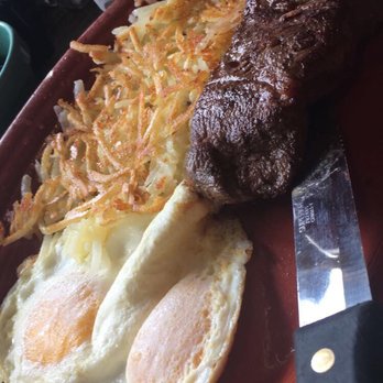 Our Place Restaurant - Steak and eggs! Was great - New American Near Me - Mansfield, Texas Our Place Restaurant - Steak and eggs! Was great - New American Near Me - Mansfield, Texas