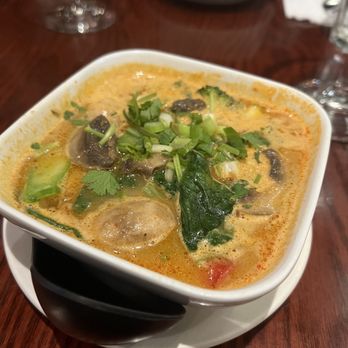 Luck Thai - Creamy Tom Yum Soup (GF) - Thai Near Me - Brooklyn, New York