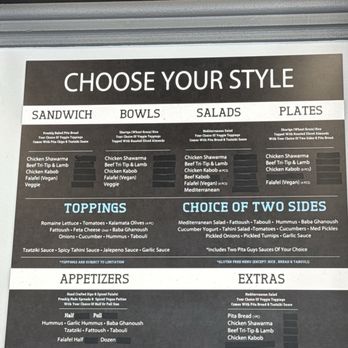 The Pita Guys - Options - Mediterranean Near Me - San Marcos, California The Pita Guys - Options - Mediterranean Near Me - San Marcos, California