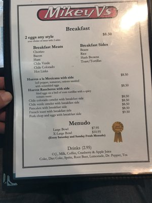 Menu photo 7 Mikey V's Cafe Tulare, CA Menu photo 7 Mikey V's Cafe Tulare, CA