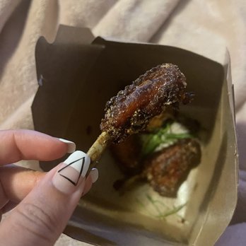 District - Oakland - Chicken wings- I didn't even take a bite from it. It was so hard. Do not recommend - Wine Bars Near Me - Oakland, California District - Oakland - Chicken wings- I didn't even take a bite from it. It was so hard. Do not recommend - Wine Bars Near Me - Oakland, California