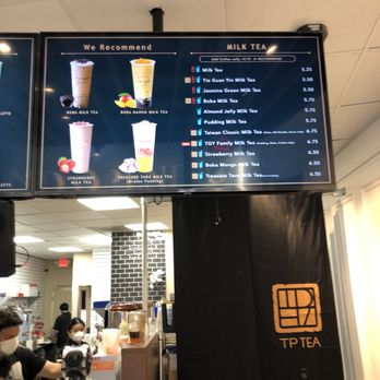 TP TEA - Menu as of 10/20/22 - Bubble Tea Near Me - San Mateo, California