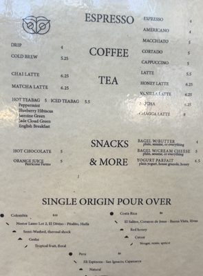 Menu photo 1 Cognoscenti Coffee Los Angeles, CA