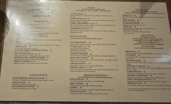 Menu photo 1 Century House Woodstock, GA Menu photo 1 Century House Woodstock, GA