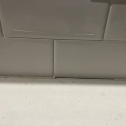 Cracked grout