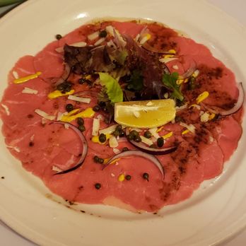 Café Figaro - Beef carpaccio - Italian Near Me - Burlingame, California