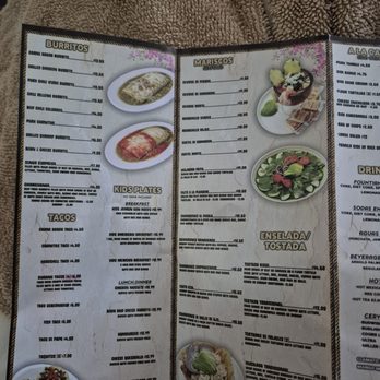 Casa Flor - menu - Mexican Near Me - La Puente, California