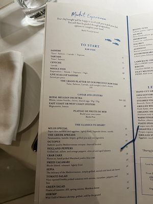 Menu photo 7 Estiatorio Milos Toronto, ON Menu photo 7 Estiatorio Milos Toronto, ON