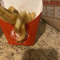 Nasty soggy fries