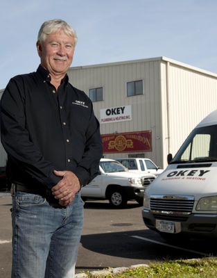 Okey Plumbing & Heating Logo